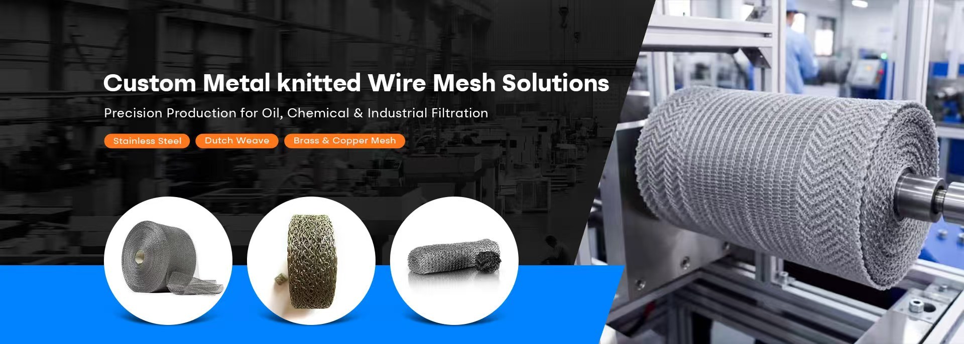 calidad Malla de alambre hecha punto fábrica