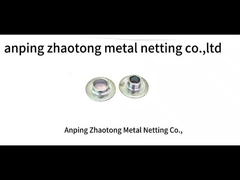 Plata amarilla de acero inoxidable de alambre simple de tejido anillo de malla personalizado Diámetro 5-300mm