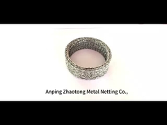 Absorción de golpes Filtro de malla de alambre trenzado comprimido φ2-500 mm Tipo plano