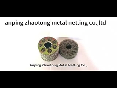 Cables de malla de punto pulidos por abrasión para la separación de petróleo y gas