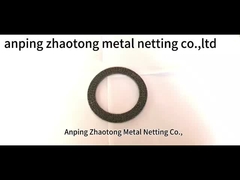 Redondez de malla de punto Demister Pad 0,23 mm Resistencia a la corrosión