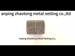 0.08 - 0,45 mm de malla de alambre de lavadora de forma de anillo SUS316L para silenciador