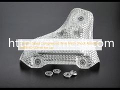 Amortiguador de choque comprimido clasificado de encargo de la malla de alambre od88*50*20mm para el coche