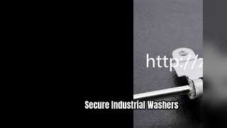 Asamblea industrial resistente de la lavadora de malla de alambre