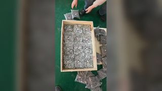 Malla de alambre de acero inoxidable con soporte antivibración OD30mm