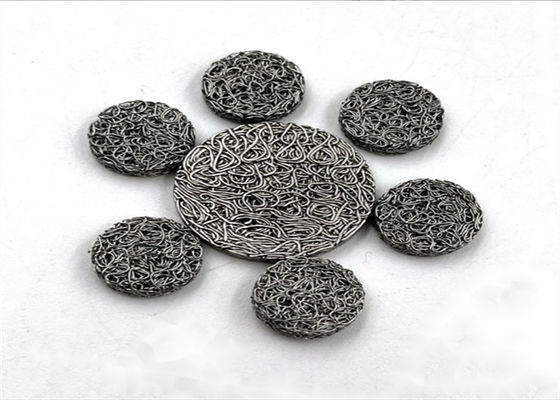 Maquillaje de alambre de punto comprimido versátil para diversas aplicaciones de filtración