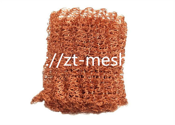 malla metálica flexible hecha punto durable del acero inoxidable de la malla de alambre de la anchura los 5-50cm para la separación de la filtración