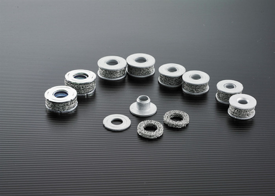 Ronda Ring Shape Sus Knitted Wire Mesh Gasket Compressed del metal para el motor de vehículo