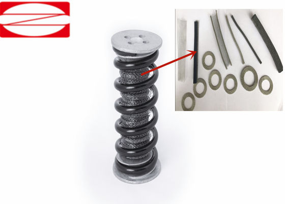 el alto diámetro 10-200m m de 5-150m m comprimió el alambre hecho punto Mesh For Silencers Filtration