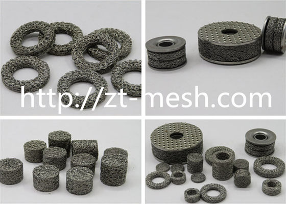 Gasqueta de malla de alambre de tejido holandés de punto para filtro de líquido Material de alambre de acero inoxidable de longitud personalizada