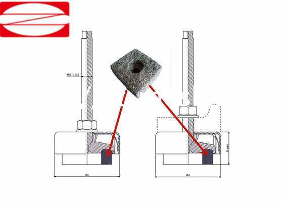 Buena resistencia al filtro malla de alambre de punto comprimida para filtro de líquido 14 X 10 mm de diámetro