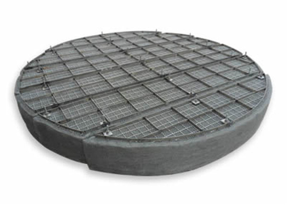 Mesh Pad Demister Dia de acero plástico/inoxidable 100m m para la torre del vapor