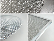 El OEM de aluminio de múltiples capas de la malla del filtro comprimió color plata de la salida de aire del panal
