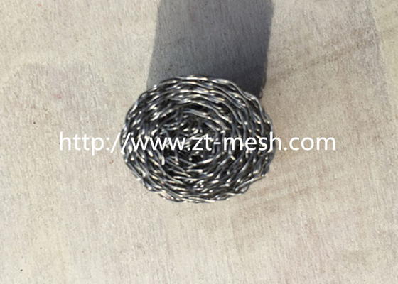 10 mm de espesor Sus 316 malla de alambre de punto Solución de filtración industrial definitiva