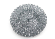 bola de limpieza de acero inoxidable de los 4cm/ODM del OEM del diseño simple del estropajo