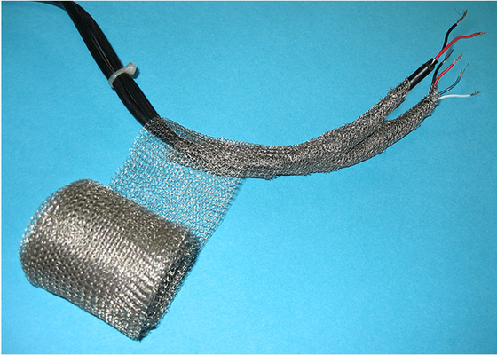 alambre hecho punto WrapShield Mesh Gasket For Shielding EMI Cables de 50m m