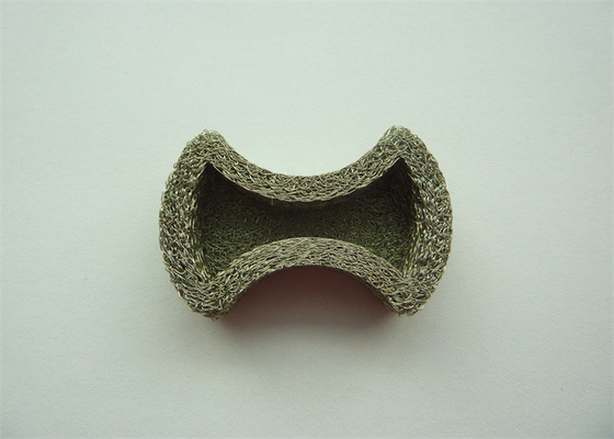 Base 35m m elástico hecha punto ISO9001 revestido de Mesh Washer Stainless Steel Wire 0.12m m del alambre