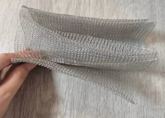 La cama plana de la anchura los 30m hizo punto el alambre Mesh Stainless Steel Gi Packing en de madera
