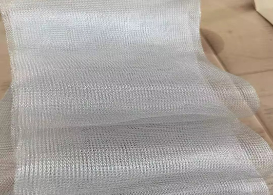 Alambre Mesh With Ripple Corrugated del punto del acero inoxidable 304