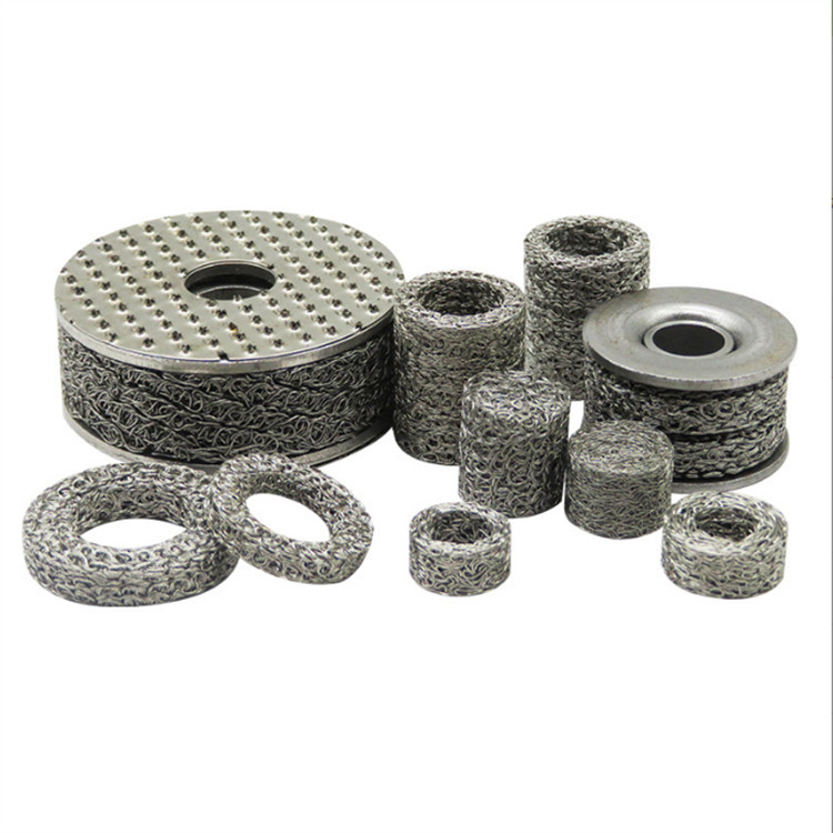 80 mm de longitud 23 mm amortiguadores de cojines metálicos con construcción de acero inoxidable que garantizan un rendimiento óptimo en el sector industrial