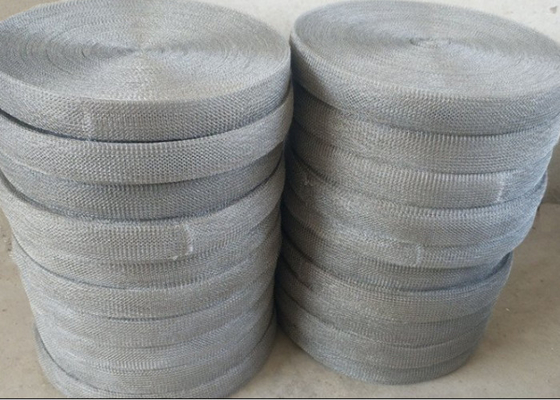 Cojines de Mesh In Aluminum For Demister del alambre/eliminadores de niebla hechos punto