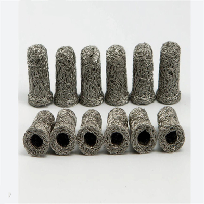 Envases de malla de alambre de punto resistentes a los gases 200c a 800c para filtro