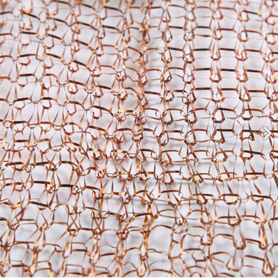 Agujero de 2*3 mm de malla de alambre de punto comprimida resistente a altas temperaturas