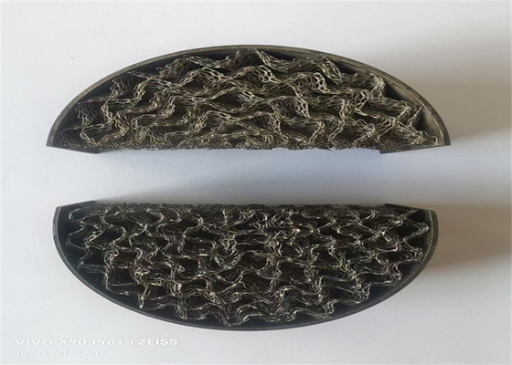 Reja de alambre de punto personalizable para filtración y separación en entornos industriales