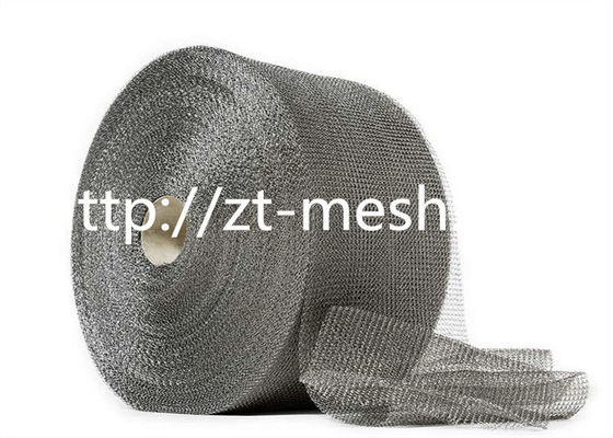 La malla de alambre hecha punto alta elasticidad suena la anchura hecha punto prueba de aceite 3-500m m de la malla de alambre para el filtro industrial