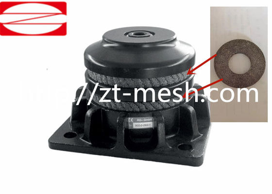 Malla de alambre hecha punto compacta versátil de Dia50mm adecuada para aplicaciones de amortiguación de vibraciones y reducción de ruido de aislamiento térmico