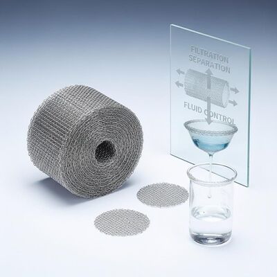 Malla de alambre tejida de acero inoxidable de 2*3 mm adecuada para aplicaciones de separación de filtración y control de fluidos industriales
