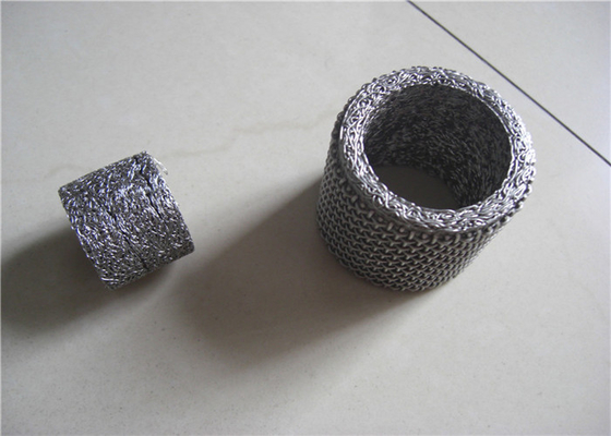 Cojín de plata de la reducción del nivel de ruidos del tubo de escape de Wiremesh M8 M10