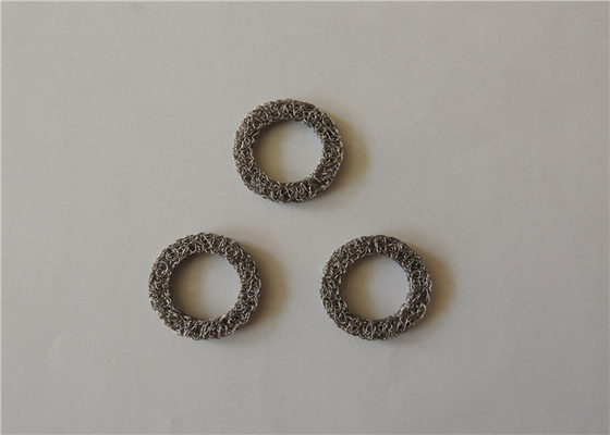 Lavadora hecha punto comprimida de la presión del reemplazo de Mesh Washer Dia 14m m 0.3m m SS del alambre