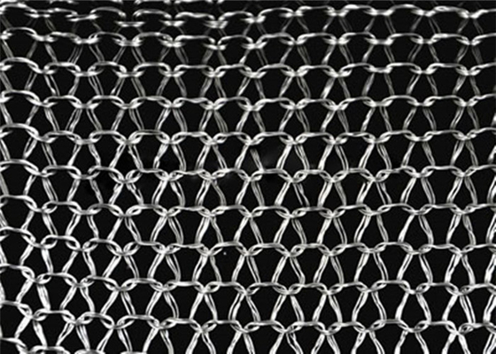 Los SS hicieron punto a Mesh Fabric 4*5m m Mesh Hole Gas Liquid AISI 301 para el separador de partículas
