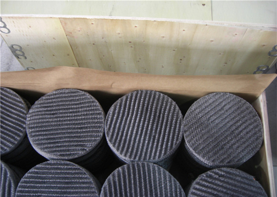 Mesh Pad Demister Dia de acero plástico/inoxidable 100m m para la torre del vapor