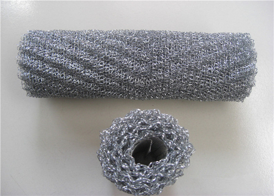 Filtro líquido galvanizado del gas de Mesh Pad Demister Cylindrical φ200mm del alambre