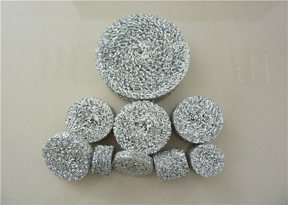 El blanco hizo punto el papel de aluminio Mesh Dia que la longitud de 118m m modificó para requisitos particulares para el auto