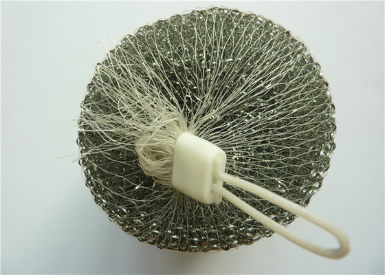 410 prueba de limpieza de acero inoxidable resistente Pan Scrubber del olor de la bola 50g