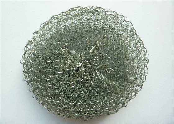 Muestra libre de Mesh Scourer Ribbon Like Filament del acero inoxidable de la redondez