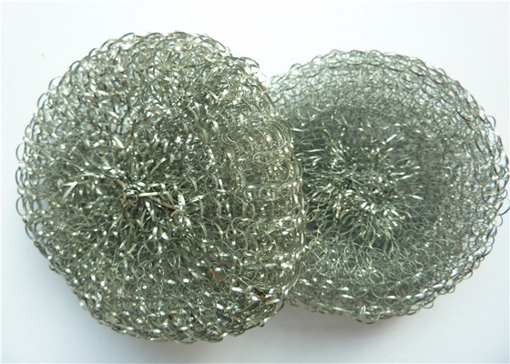 Muestra libre de Mesh Scourer Ribbon Like Filament del acero inoxidable de la redondez