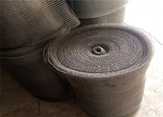 Alambre hecho punto de aluminio Mesh Customized Width malla de la pantalla de filtro de los 25cm - de los 30cm
