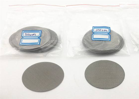 Malla de alambre de acero inoxidable φ8*8mm del filtro de la capa 316L de Mult para el filtro