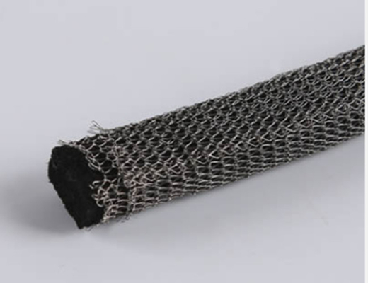 El elastómero conductor del anillo φ5mm del cuadrado de la junta 316SS de EMI Shielding Knitted Wire Mesh quitó el corazón