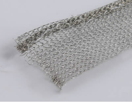 El cilindro hizo punto el alambre tejido Mesh Washers Compressed los 30m para EMI Shielding