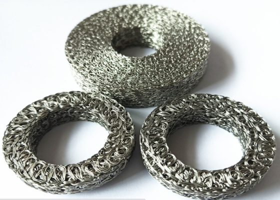La forma de encargo ISO9001 de SS304 SS316 Mesh Filter Exhaust Mesh Gasket aprobó