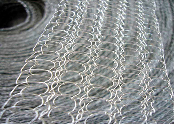 Alambre hecho punto de acero inoxidable Mesh Gasket anchura de 1 pulgada para EMI Shielding