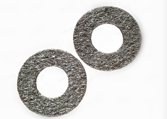 Alambre hecho punto Mesh Mufflers Compressed Filter Mesh del acero inoxidable del diámetro 50m m
