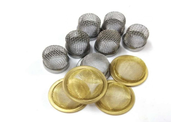 muestra tejida 1-100mesh de la perforación rectangular de Mesh Filter Discs 10m los 30m del alambre disponible