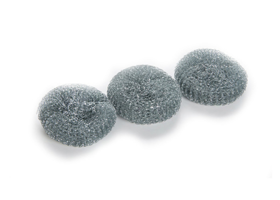 Herramienta de acero inoxidable de limpieza de la cocina de la bola del depurador de Dia6*6mm 9g