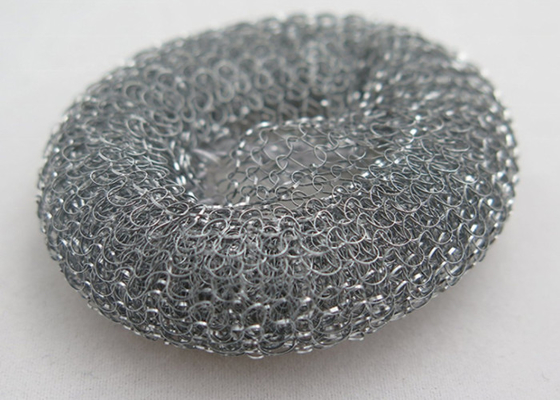Bola de limpieza de acero inoxidable de plata de 25g 30g para el hogar de la cocina